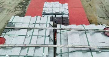 亳州 芝麻白仿形加直形路沿石出货日常