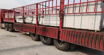 亳州 白麻荔枝面外墙干挂，工厂装车日常