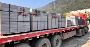 亳州 芝麻灰地铺石出货日常