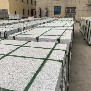 亳州 白麻花岗岩5.0公分荔枝面地铺石