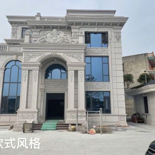 亳州 白麻花岗岩别墅外墙干挂