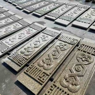 亳州 黄金麻花岗岩外墙雕刻板