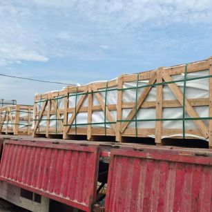 亳州 芝麻白花岗岩地铺石出口专车-泰国游