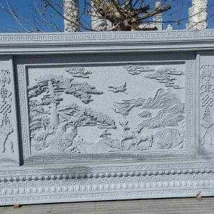 亳州 芝麻白大型照壁，屏风，影壁