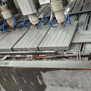 亳州 芝麻白花岗岩荔枝面盲道雕刻