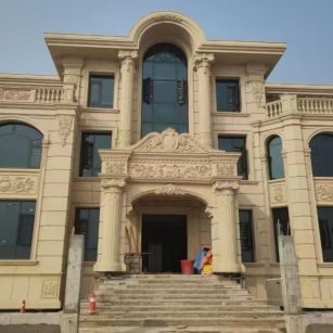 亳州 黄金麻花岗岩别墅外墙干挂