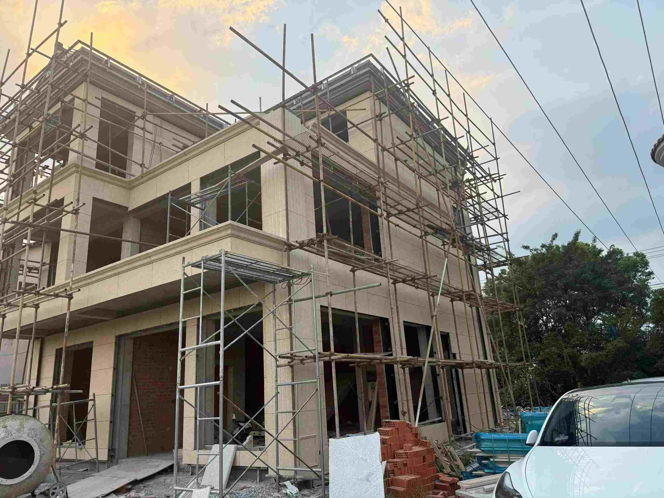 亳州 黄金麻荔枝面花岗岩外墙干挂