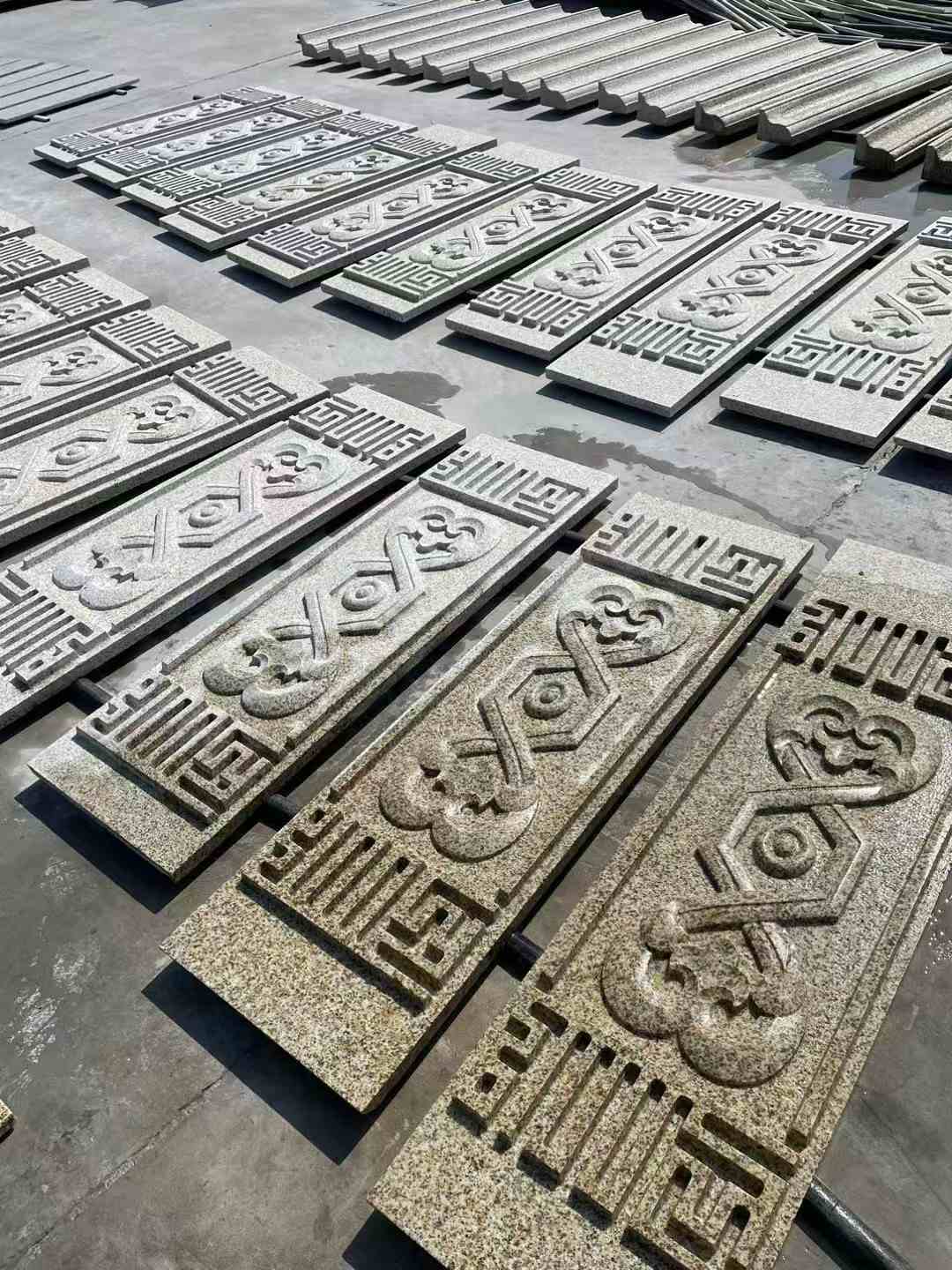 亳州 黄金麻花岗岩外墙雕刻板