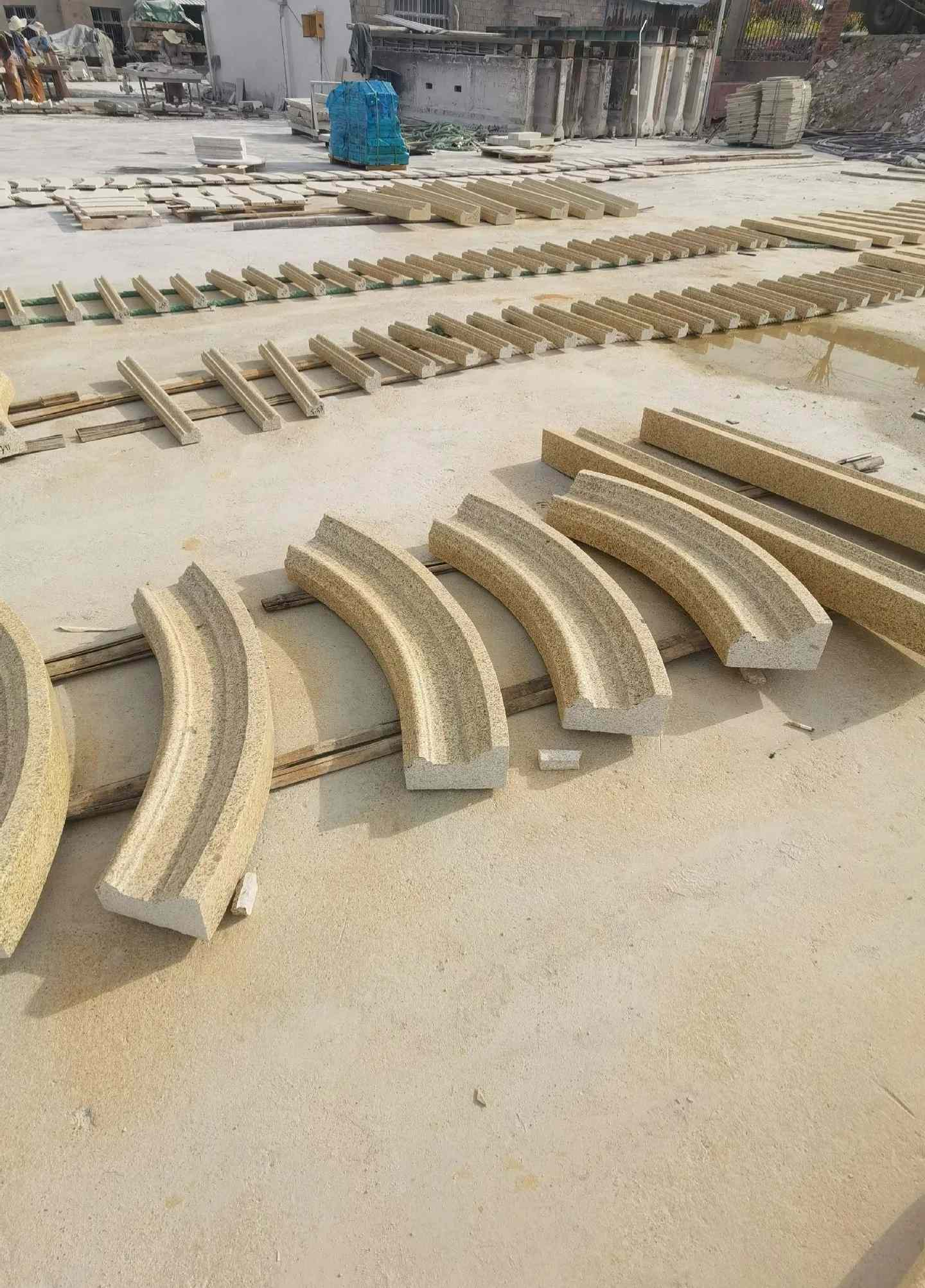 亳州 黄金麻花岗岩别墅线条