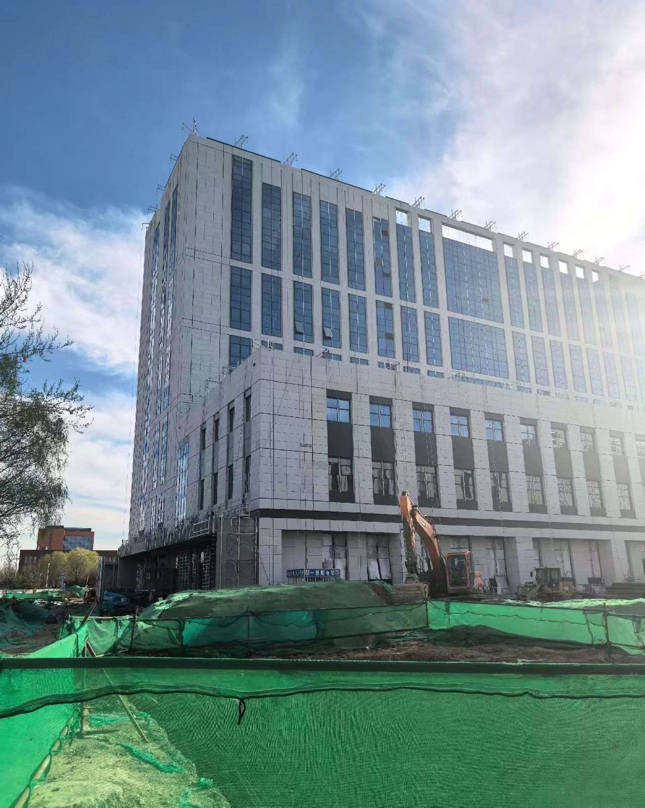 亳州 白麻花岗岩石材外墙干挂