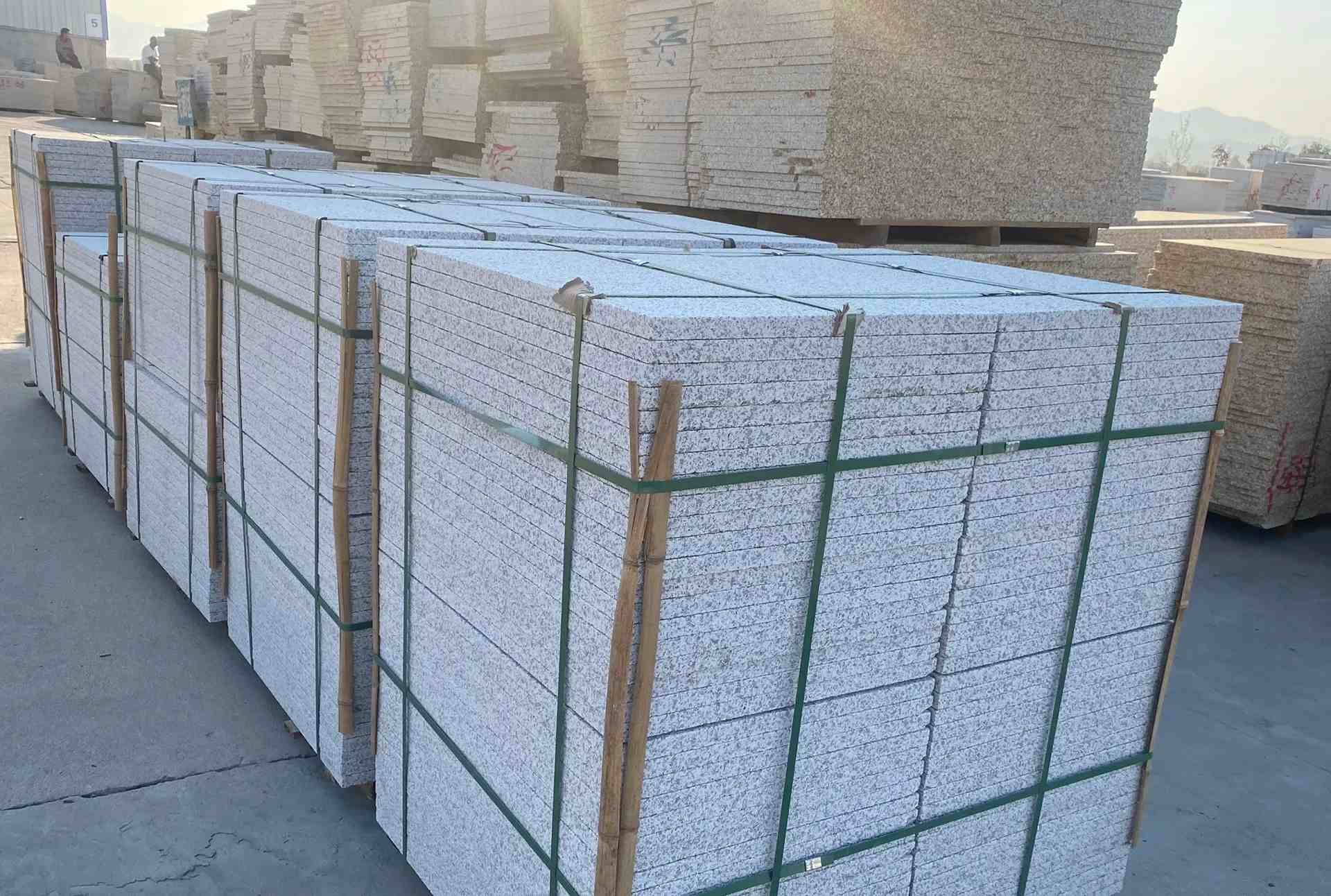 亳州 白麻花岗岩荔枝面地铺石