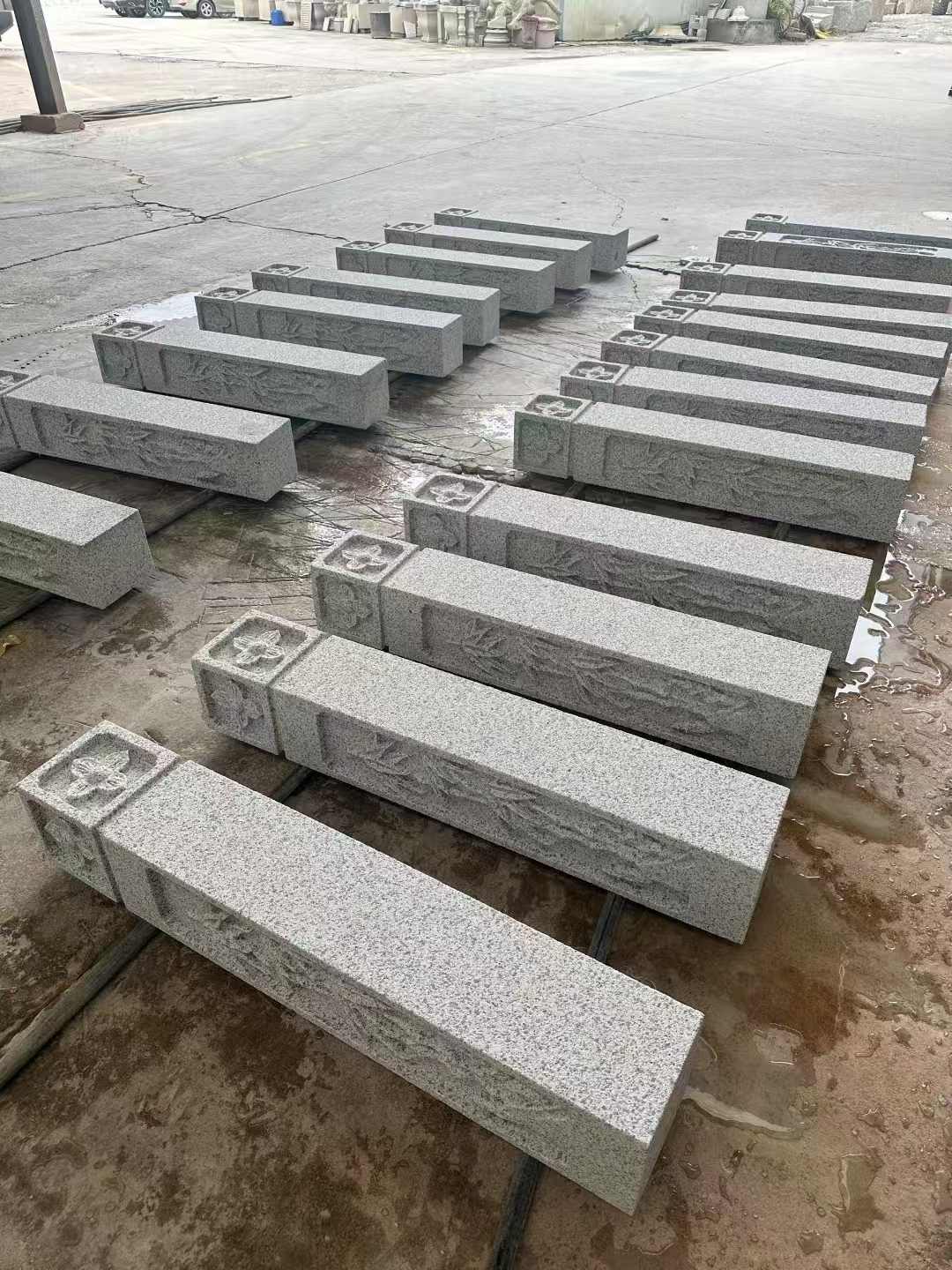 亳州 白麻方柱雕花防水