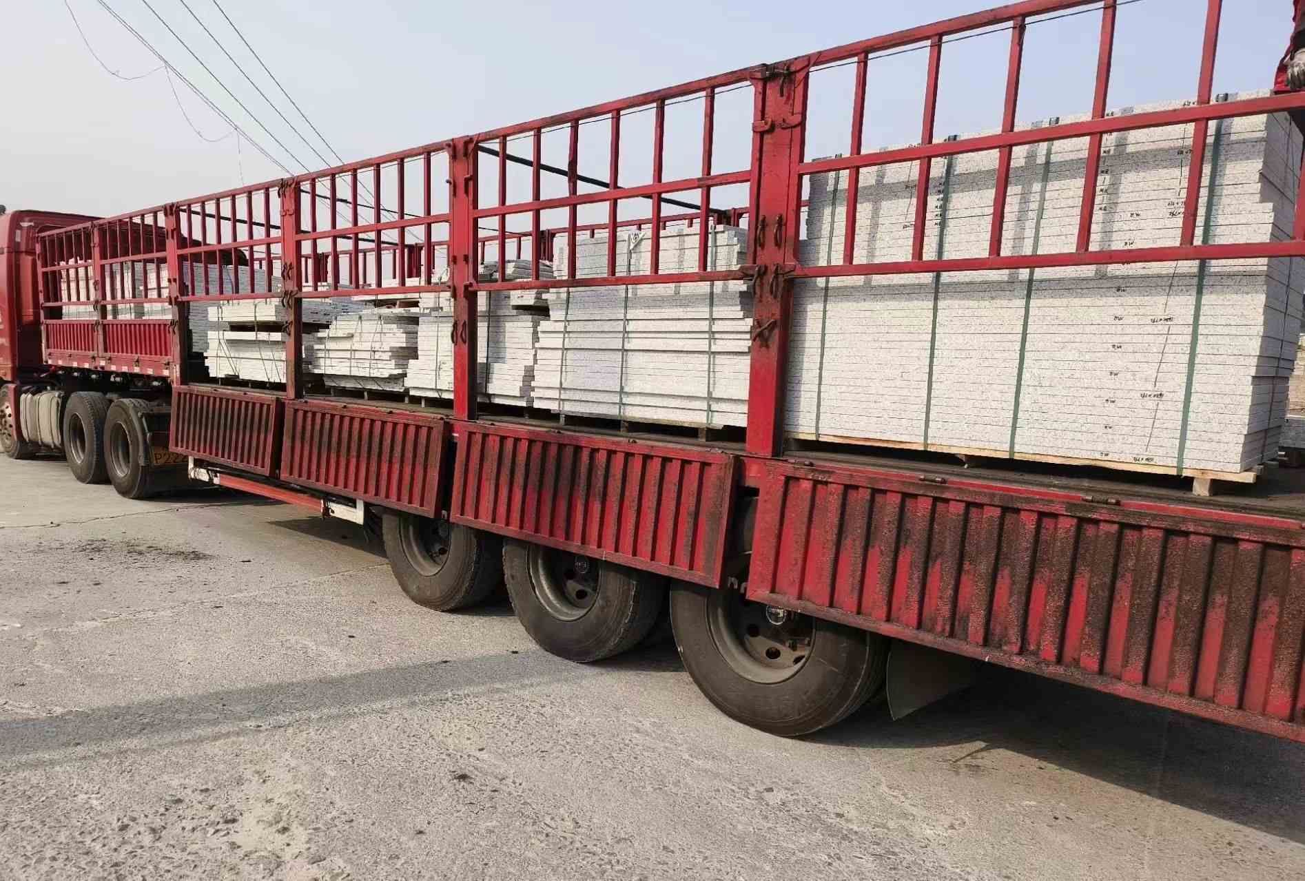 亳州 白麻荔枝面外墙干挂，工厂装车日常